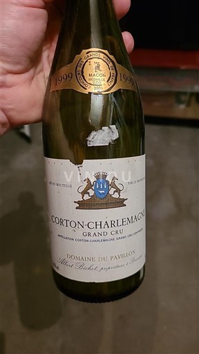 Bourgondië Corton-charlemagne Grand Cru Domaine Pavillon 1999