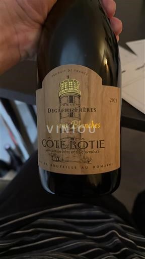 Thung lũng Rhône Côte-rôtie Degache Frères Les Terres Blanches 2023