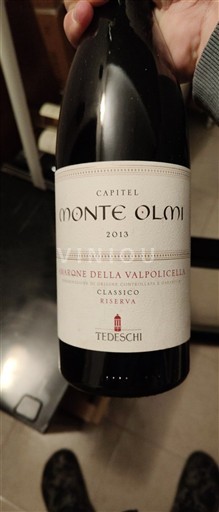 Véneto No especificado Tedeschi Capitel Monte Olmi 2013