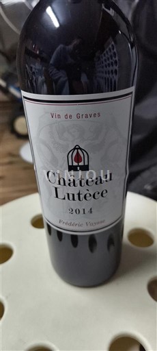 Bordéus Graves Château Lutèce 2014