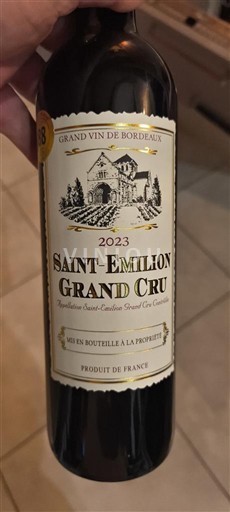 Бордо Сент-Емільйон Гран Крю Château Vieux Château des Jouans 2023