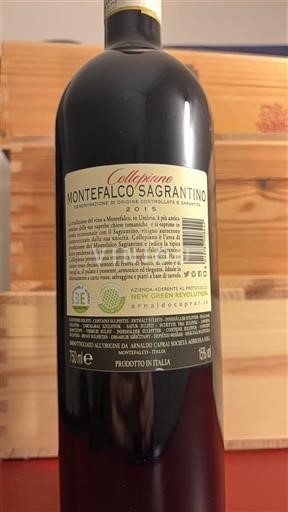 Umbria Montefalco Sagrantino Arnaldo Caprai Collepiano 2019