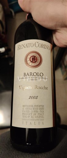 Piamonte Barolo Renato Corino Vigneto Rocche 2005