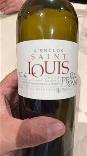 Bordeaux Canon-Fronsac L'Enclos Saint Louis 2014