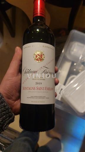 Bordeaux Montagne-saint-émilion Château Faizeau 2019