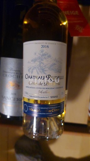 Sydvestfrankrig Côtes-de-bergerac Château Rudelle 2016