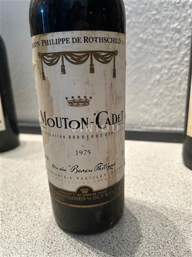 Wines Bordeaux Baron Philippe de Rothschild - Mouton Cadet - 1987