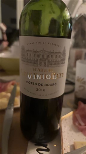 Bordeaux Côtes-de-bourg Château Croix de Paty 2018