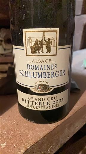 Alsacia No especificado Grand Cru Domaine Domaines Schlumberger Kitterlé 2002