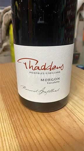 Beaujolais Morgon Thaddaeus Vignobles BODIELLARD Corcelette 2018