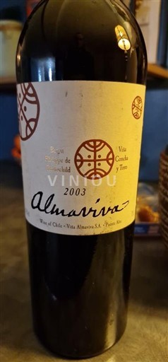 Thung lũng Maipo Maipo Alto Almaviva 2003