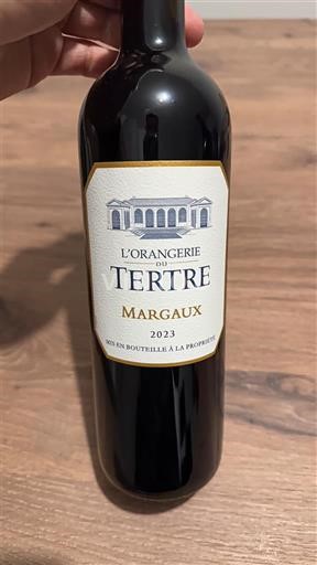 Bordeaux Margaux Château Tertre L'Orangerie du Tertre 2023
