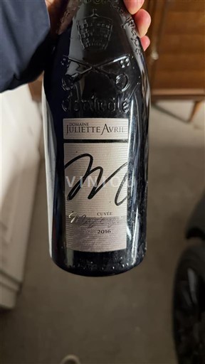 Thung lũng Rhône Châteauneuf-du-pape Domaine Juliette Avril Maxence 2016