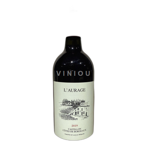Bordeaux Castillon Côtes de Bordeaux L'Aurage 2019