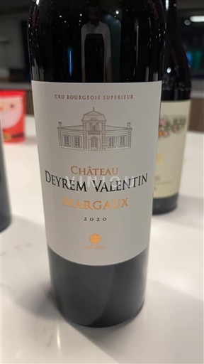 Bordeaux Margaux Château Deyrem Valentin 2020