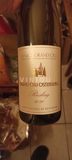 Alsace Không được chỉ định Grand Cru Cave Vinicole de Hunawihr Grand Cru Osterberg 2020