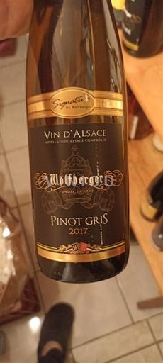 Alsace Wolfberger Signature 2017