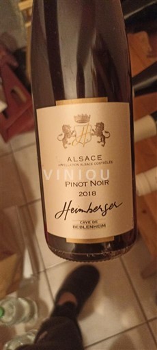 Alsacia Cave de Beblenheim Hembergser 2018