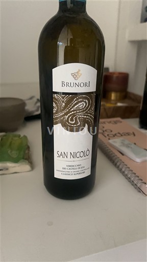 Marcas Verdicchio dei Castelli di Jesi Brunori SAN NICOLÒ 2021