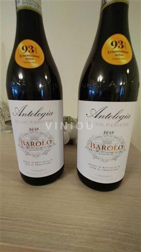 Piamonte Barolo Antologia Belvini Piemonte 2018