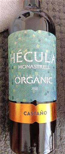 Murcia Yecla Castaño Hécula Monastrell Organic 2020