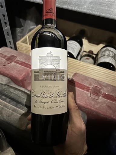 Bordeaux Saint-Julien Grand Cru Château Léoville-Las Cases Grand Vin de Léoville du Marquis de Las Cases 2010