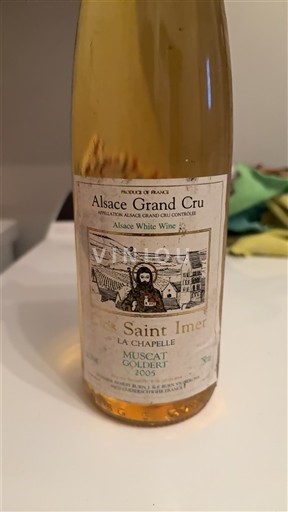 Alzacija Muškat Grand Cru Saint Imer La Chapelle 2005