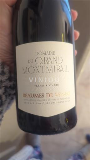 Thung lũng Rhône Beaumes de Venise Domaine Grand Montmirail Terres Blondes 2022