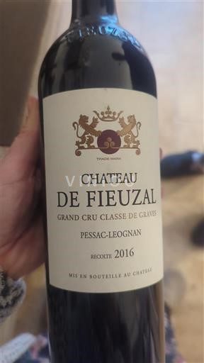 Burdeos Pessac-Léognan Grand Cru Château Fieuzal 2016