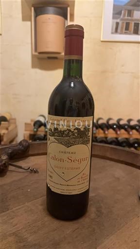 Bordeaux Saint-Estèphe Grand Cru Château Calon-Ségur Niet-geïntegreerd