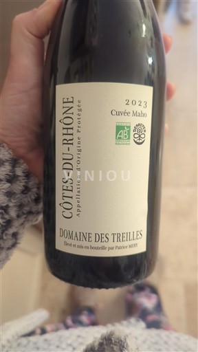 Thung lũng Rhône Côtes-du-rhône Domaine S Treilles Maho 2023