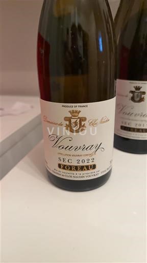Valle della Loira Vouvray Domaine Clos Naudin Foreau 2022