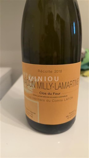 Burgundi Mâcon ja Mâcon-kylät Les Héritiers du Comte Lafon Clos du Four 2018