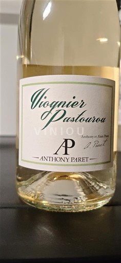 Alpes và các vùng Rhodanien Collines rhodaniennes Anthony Paret Viognier Pastourou 2024