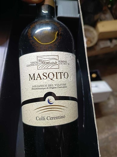 Basilicate Aglianico del Vulture Colli Cerentino Masqito Không niên vụ