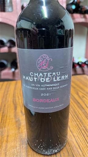 Bordeaux Château Haut de Lerm 2021