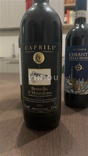 Toscana Brunello di Montalcino Caprili 2012