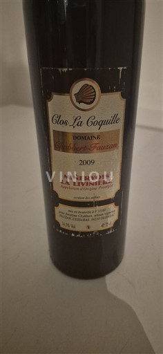 Languedoque Minervois-la-Livinière Clos La Coquille 2009