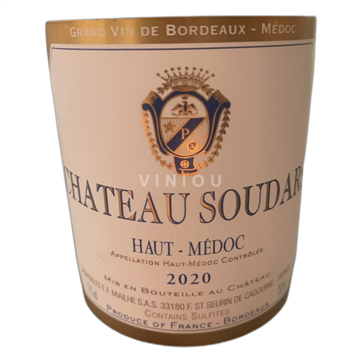Bordeaux Haut-Médoc Château Soudars 2020