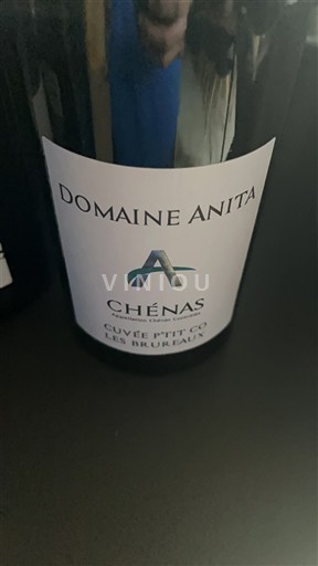 Beaujolais Chénas Domaine Anita P'tit Co Les Brureaux 2018