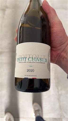 Borgogna Petit-chablis Poitout 2020