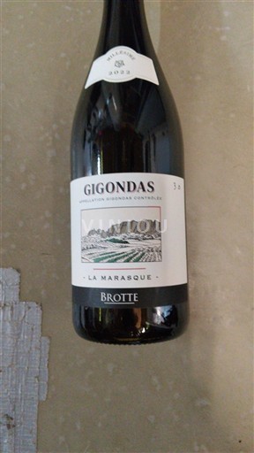 Thung lũng Rhône Gigondas Brotte La Marasque 2022