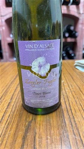Alsace Ziegler-Fugler Pinot blanc 2019