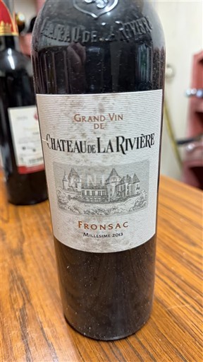 Bordeaux Fronsac Château La Rivière 2013