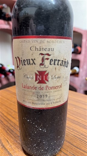 Bordeaux Lalande-de-pomerol Château Vieux Ferrand Legta 2019