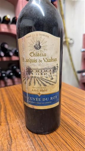 Bordeaux Blaye Château Marquis de Vauban La du Roy Không niên vụ