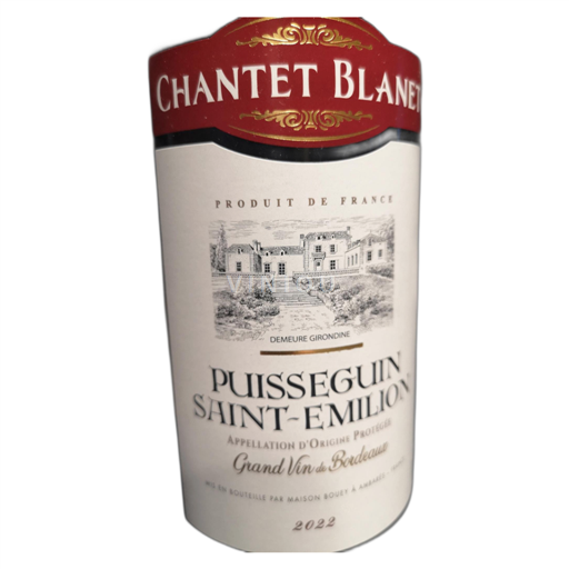 Bordéus Puisseguin-saint-émilion Château Blanet 2022