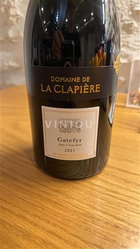 Languedoc và Roussillon Vùng đất Oc Domaine La Clapière Gatefer 2021