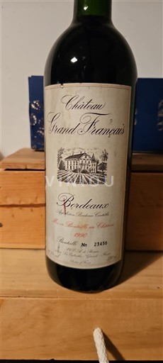 Bordeaux Château Grand Français 1997