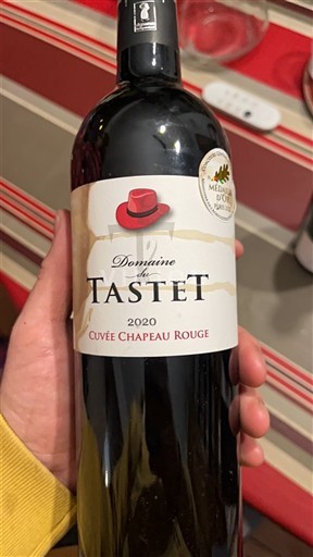 Zuidwest-Frankrijk Côtes-de-duras Domaine Tastet Chapeau Rouge 2020